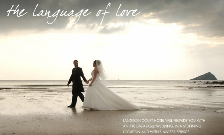 After your wedding reception at Langdon Court - Devon, enjoy a stroll on the beach