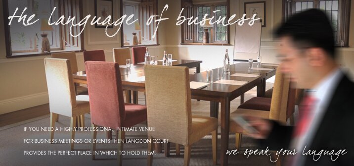 Business at Langdon Court Hotel